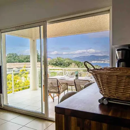 Casamea - Vue Mer, Terrasse, Clim, Proche Lejlighed Porticcio (Corsica)
